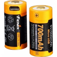 Аккумулятор 16340 Fenix 700 mAh Li-ion с разъемом для USB купить в Владивостоке