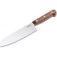 Кухонный нож Boker Cottage-Craft Santoku, сталь С75, рукоять дерево купить в Владивостоке