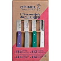 Набор ножей Opinel Les Essentiels Art deco, нержавеющая сталь, (4 шт) купить в Владивостоке