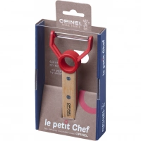 Нож для чистки овощей Opinel Peeler, деревянная рукоять, нержавеющая сталь, коробка купить в Владивостоке