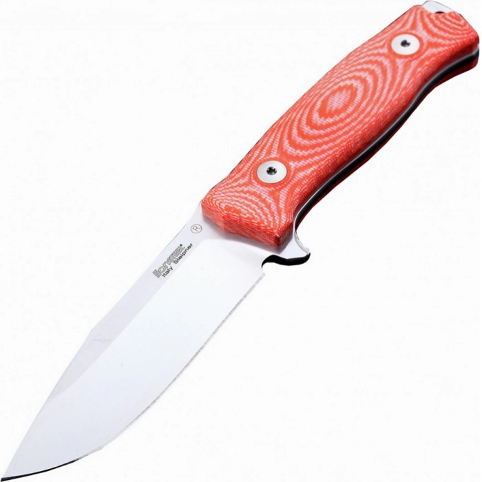 Нож Lionsteel M5 MiOR, сталь Sleipner, рукоять Orange micarta