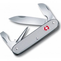 Нож перочинный Victorinox Alox 0.6221.26 58 мм 5 функций алюминиевая рукоять серебристый купить в Владивостоке