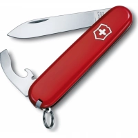 Нож перочинный Victorinox Bantam, сталь X55CrMo14, рукоять Cellidor®, красный купить в Владивостоке