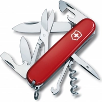 Нож перочинный Victorinox Climber, сталь X55CrMo14, рукоять Cellidor®, красный купить в Владивостоке