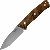 Нож с фиксированным клинком LionSteel B35, сталь Sleipner, рукоять ореховое дерево купить в Владивостоке