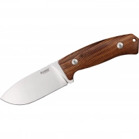 Нож с фиксированным клинком LionSteel M3 ST Santos Wood, сталь Niolox, рукоять палисандр купить в Владивостоке