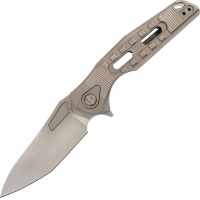 Нож складной Thor 3 Rikeknife, сталь M390, Plain Titanium купить в Владивостоке