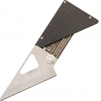 Складной нож Daggerr Cardknife Bronze, сталь 8cr13mov, рукоять титан/карбон купить в Владивостоке