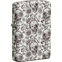 Зажигалка Skeleton Glow in the Dark Green ZIPPO купить в Владивостоке