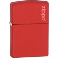 Зажигалка ZIPPO Classic, латунь с покрытием Red Matte, красный, матовая, 36х12×56 мм купить в Владивостоке