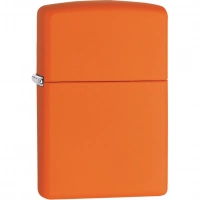 Зажигалка ZIPPO Classic с покрытием Orange Matte купить в Владивостоке