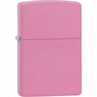 Зажигалка ZIPPO Classic с покрытием Pink Matte, латунь/сталь, розовая, матовая, 36x12x56 мм купить в Владивостоке