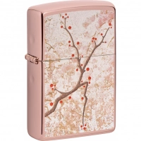 Зажигалка ZIPPO Eastern с покрытием High Polish Rose Gold, розовое золото купить в Владивостоке