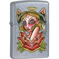 Зажигалка Zippo Evil Angel 24071, латунь купить в Владивостоке