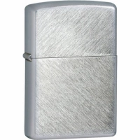 Зажигалка ZIPPO с покрытием Herringbone Sweep, латунь/сталь, серебристая, матовая, 36x12x56 мм купить в Владивостоке